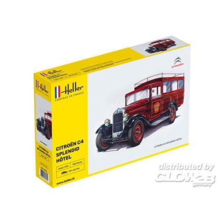 Heller STARTER KIT Citroen C4 "Splendid Hotel makett