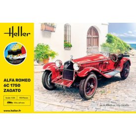Heller STARTER KIT Alfa Romeo 1750cc Zagato makett