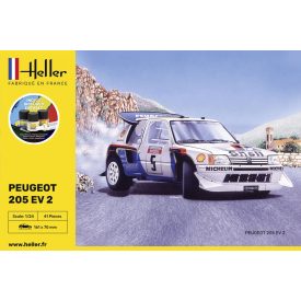 Heller STARTER KIT Peugeot 205 EV 2 makett