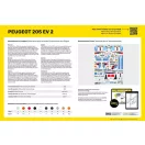Heller STARTER KIT Peugeot 205 EV 2 autó makett