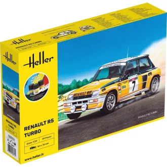 Heller STARTER KIT Renault R5 Turbo autó makett