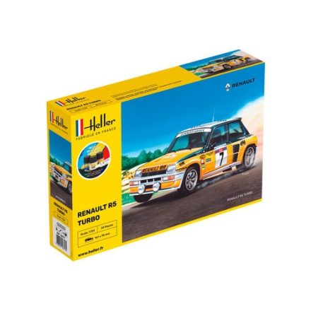 Heller STARTER KIT Renault R5 Turbo makett