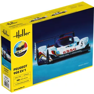 Heller STARTER KIT Peugeot 905 EV 1 autó makett