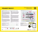 Heller STARTER KIT Peugeot 905 EV 1 autó makett