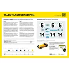 Heller STARTER KIT Talbot Lago Grand Prix makett