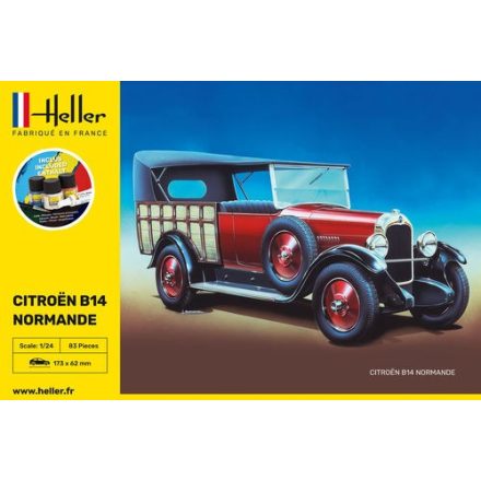 Heller STARTER KIT Citroen B14 Normande makett