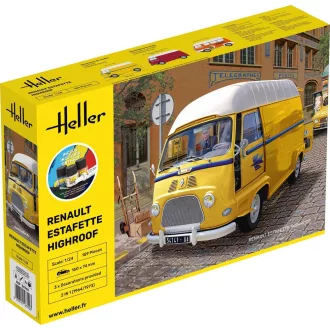 Heller STARTER KIT Renault Estafette Highroof autó makett
