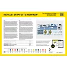 Heller STARTER KIT Renault Estafette Highroof autó makett