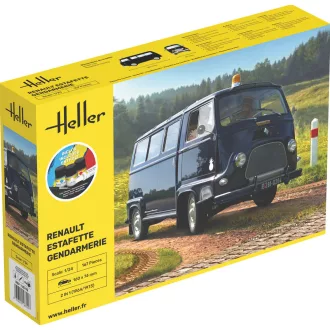   Heller STARTER KIT Renault Estafette Gendarmerie autó makett
