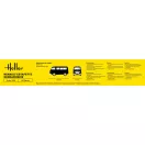 Heller STARTER KIT Renault Estafette Gendarmerie autó makett