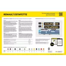 Heller STARTER KIT Renault Estafette autó makett