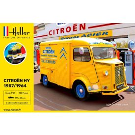 Heller STARTER KIT CITROEN Type H 2 decorations makett