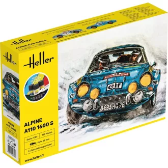 Heller STARTER KIT Alpine A110 (1600S) autó makett