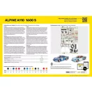 Heller STARTER KIT Alpine A110 (1600S) autó makett