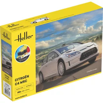 Heller STARTER KIT Citroen C4 WRC autó makett