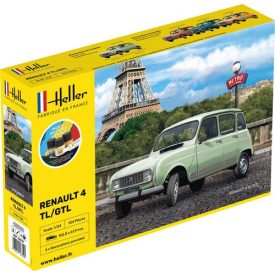 Heller STARTER KIT Renault 4l makett