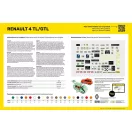 Heller STARTER KIT Renault 4TL/GTL autó makett