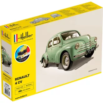 Heller STARTER KIT Renault 4 CV autó makett