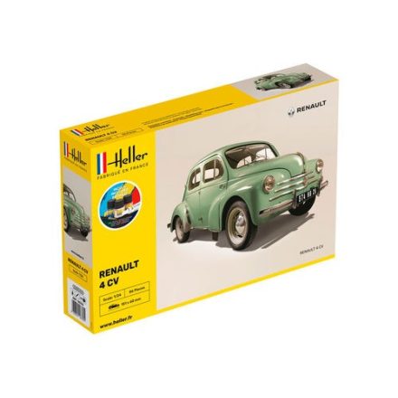 Heller STARTER KIT Renault 4 CV makett