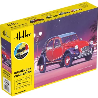 Heller STARTER KIT Citroen 2CV Charleston autó makett