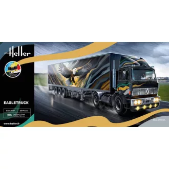 Heller STARTER KIT Eagletruck teherautó makett