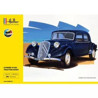   Heller STARTER KIT Citroen 15 SIX Traction Avant autó makett