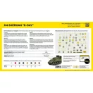 Heller STARTER KIT M4 Sherman D-Day harcjármű makett