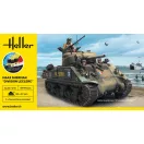 Heller STARTER KIT M4A2 Sherman Division Leclerc harcjármű makett