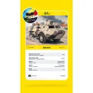 Heller STARTER KIT VAB 4x4 harcjármű makett