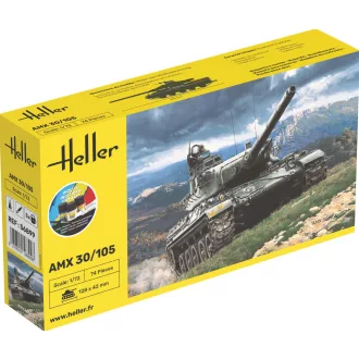Heller STARTER KIT AMX 30/105 harcjármű makett