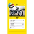 Heller STARTER KIT Yamaha TY 125 motor makett