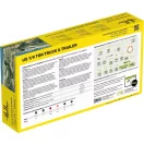 Heller STARTER KIT US 1/4 Ton Truck & Trailer harcjármű makett