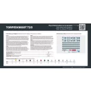 Heller STARTER KIT Torpedoboot T23 hajó makett