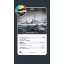 Heller STARTER KIT Torpedoboot T23 hajó makett