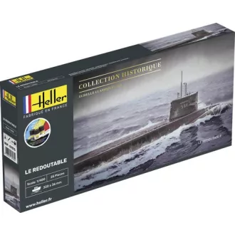 Heller STARTER KIT U-Boot S/M Redoutable makett