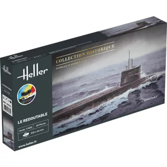   Heller STARTER KIT U-Boot S/M Redoutable tengeralattjáró makett
