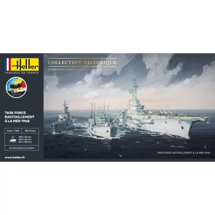 Heller STARTER KIT TASK FORCE "RAVITAILLEMENT A LA MER makett