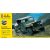Heller STARTER KIT US 1/4 Ton Truck 'n Trailer makett
