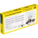 Heller STARTER KIT US 1/4 Ton Truck 'n Trailer harcjármű makett