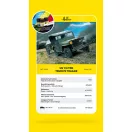 Heller STARTER KIT US 1/4 Ton Truck 'n Trailer harcjármű makett