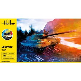 Heller STARTER KIT Leopard 1A4  makett