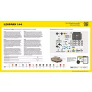 Heller STARTER KIT Leopard 1A4 harcjármű makett