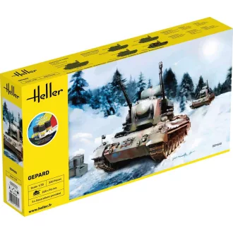 Heller STARTER KIT Gepard harcjármű makett
