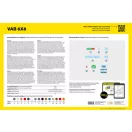 Heller STARTER KIT VAB 6x6 harcjármű makett