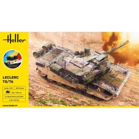 Heller STARTER KIT KIT Leclerc T5/T6  makett