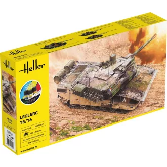 Heller STARTER KIT Leclerc T5/T6 harcjármű makett