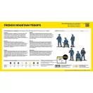 Heller STARTER KIT French Mountain Troops figura makett