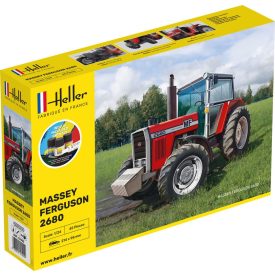 Heller STARTER KIT Massey Ferguson 2680 makett
