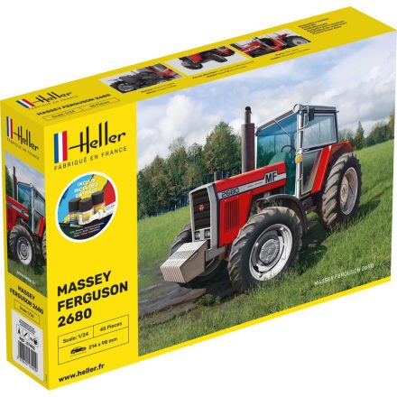 Heller STARTER KIT Massey Ferguson 2680 makett