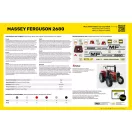 Heller STARTER KIT Massey Ferguson 2680 traktor makett